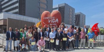 Foto familia Grandes Donantes de Sangre