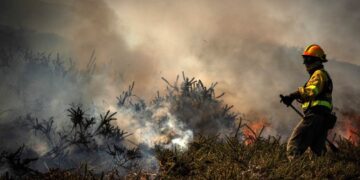 Activación de alerta por incendios en Cantabria