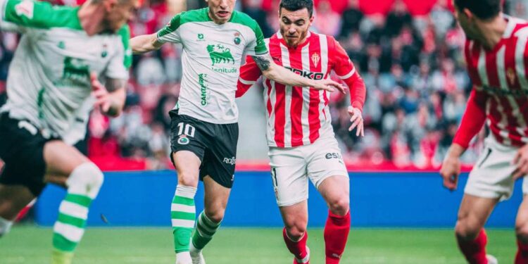 Amistoso Racing-Sporting en Grado