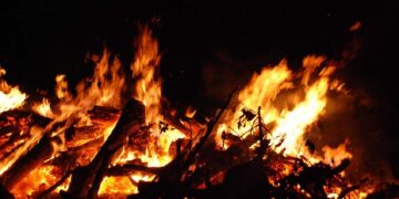 riesgo de incendio forestal en junio
