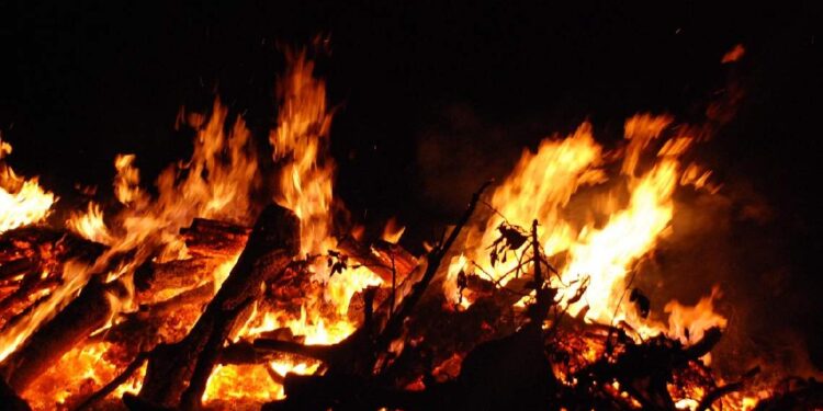 riesgo de incendio forestal en junio