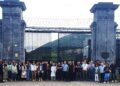 Concentración trabajadores en centro penitenciario de el Dueso