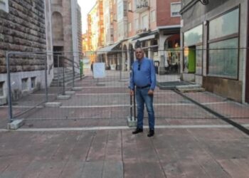 Obras centro Torrelavega