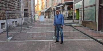 Obras centro Torrelavega