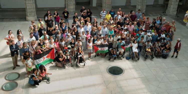 Recepción parlamentaria del programa Vacaciones en Paz