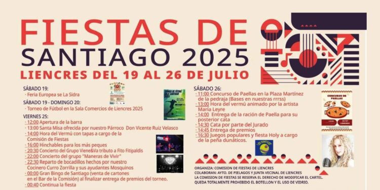 Fiestas de Santiago 2025 en Liencres