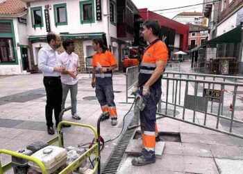 Mantenimiento de la vía pública en Torrelavega