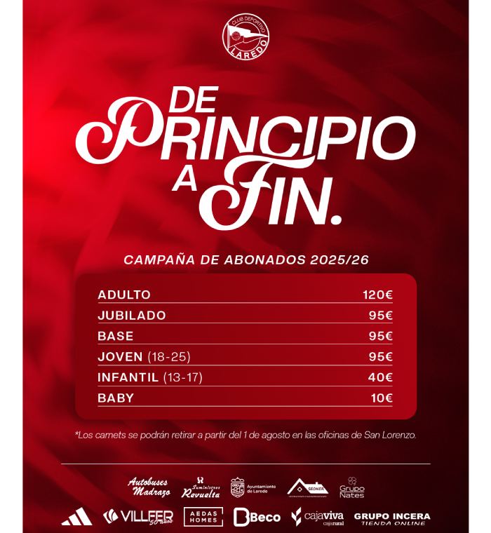CD Laredo campaña de socios