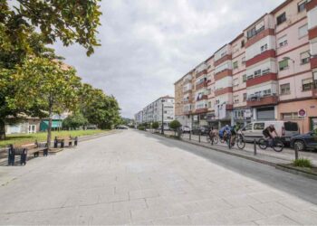 Reparación del pavimento en la calle Eulalio Ferrer