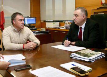 Reunión senda peatonal en Ruesga