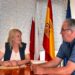 Reunión de la consejera con el alcalde de Vega de Liébana