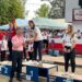 Marta Castillo celebra el triunfo en Bolo Palma.