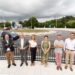 Inauguración del nuevo punto limpio y glorieta en Noja.