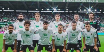 Once inicial del Racing-Ceuta