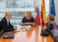 Directivos de Ampros y la consejera de Desarrollo Rural