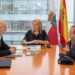 Directivos de Ampros y la consejera de Desarrollo Rural
