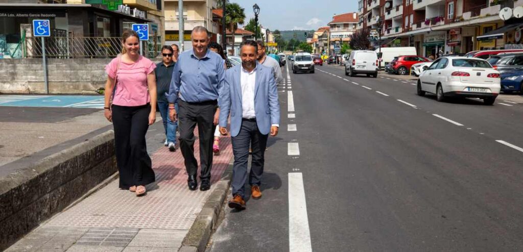 Seguridad vial asfaltado Renedo