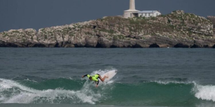 surf en Somo, Cantabria.