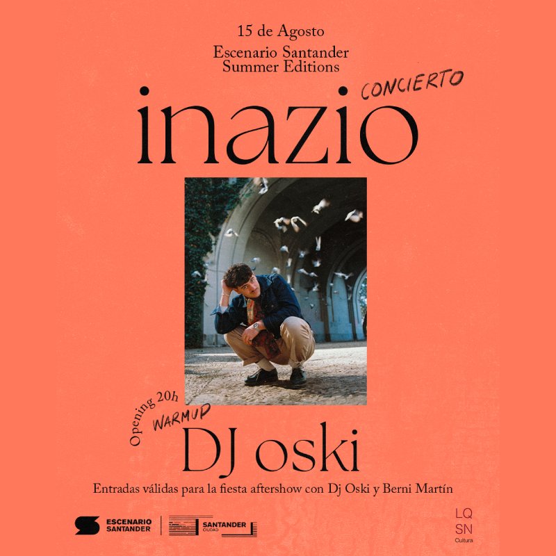 Inazio concierto en Santander