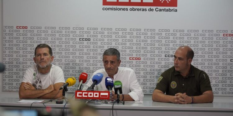 CCOO denuncia descoordinación en incendios de Cantabria.