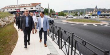 Seguridad vial nueva rotonda Puente Arce