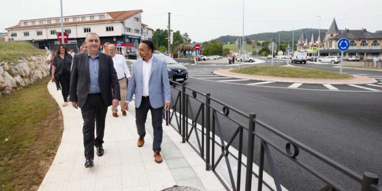 Seguridad vial nueva rotonda Puente Arce