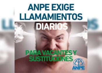 ANPE Cantabria exige cubrir bajas docentes en Cantabria