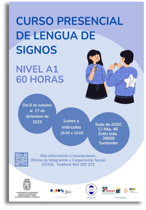Curso lengua de signos