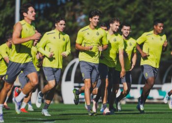 Entrenamiento del Racing