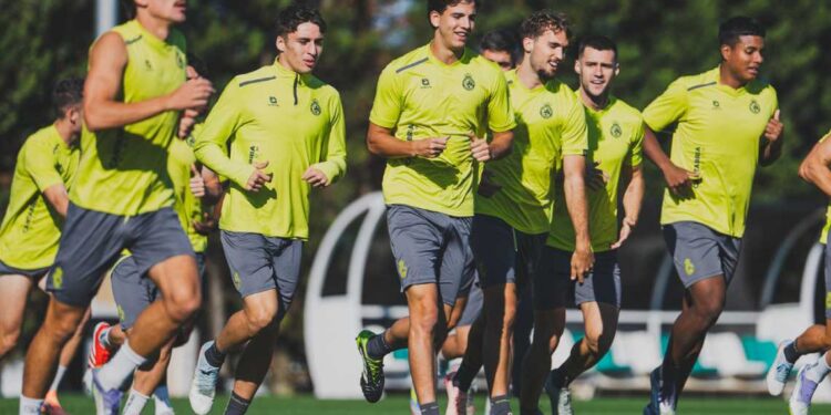 Entrenamiento del Racing