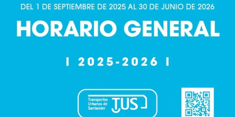 Horario TUS Santander invierno