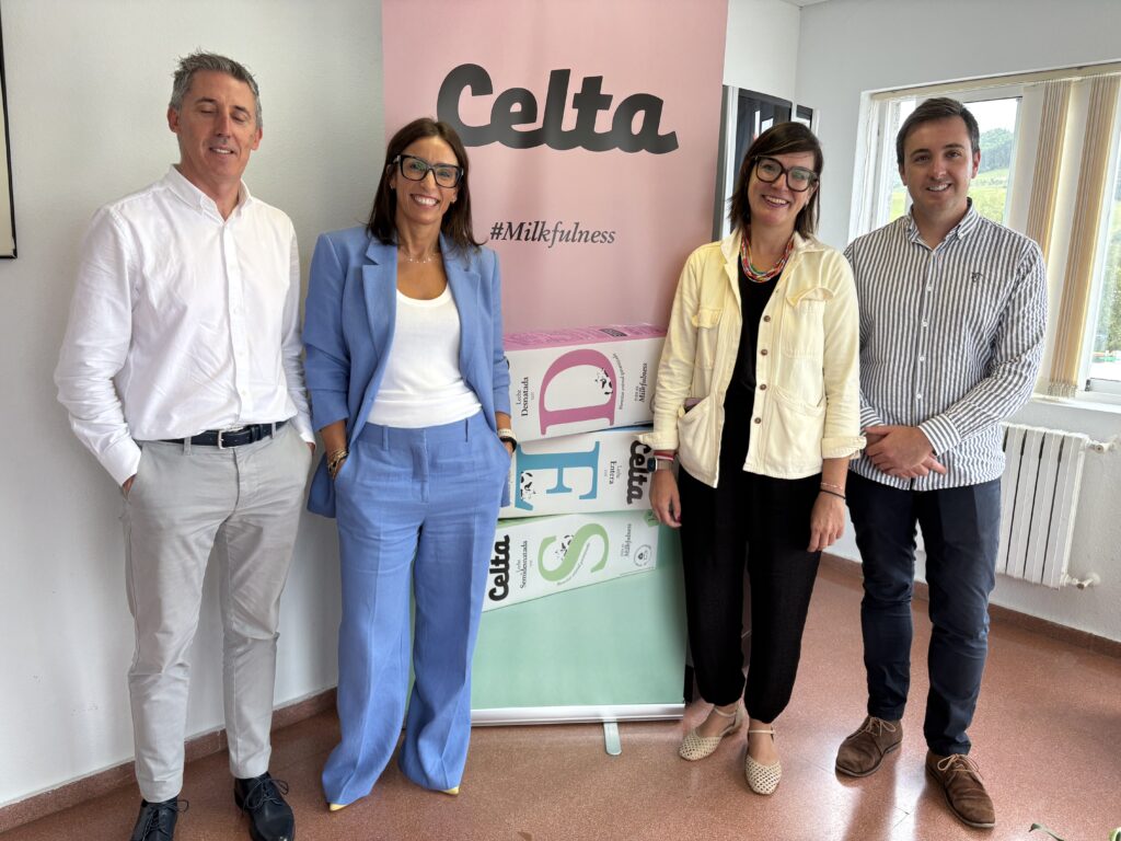 Visita responsables FP Dual a la fabrica leche celta en Meruelo
