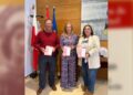 Presentación cuadernos san Rafael las marzas en el parlamento