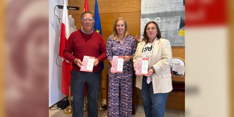 Presentación cuadernos san Rafael las marzas en el parlamento