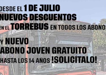 Solicita abono gratuito para el Torrebus
