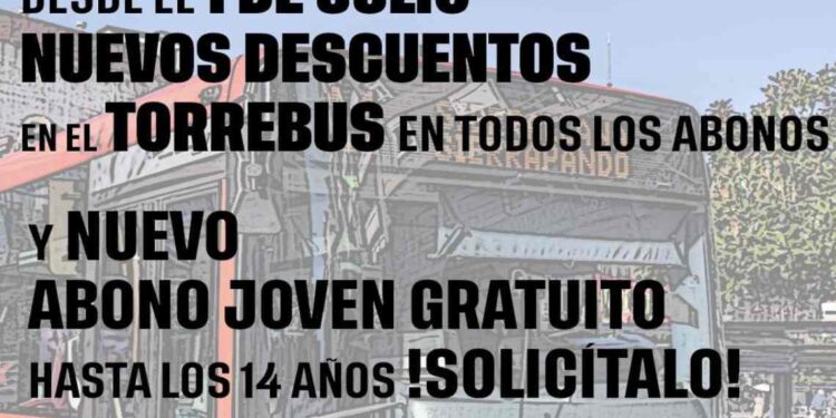 Solicita abono gratuito para el Torrebus