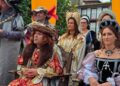 Gómez del Río en la recreación de Carlos V en San Vicente