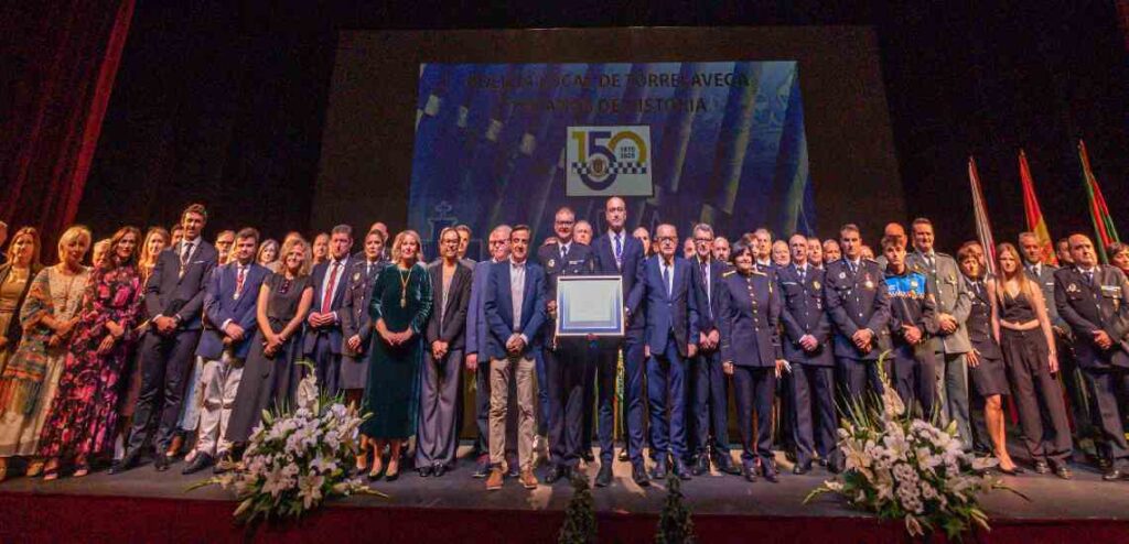 Medalla de oro Policía Local de Torrelavega