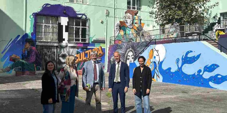 renovación de las fachadas del CEPA 'Escuelas Verdes