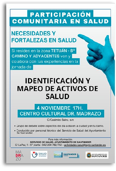 programa para mapear los activos de Salud en barrios y distritos
