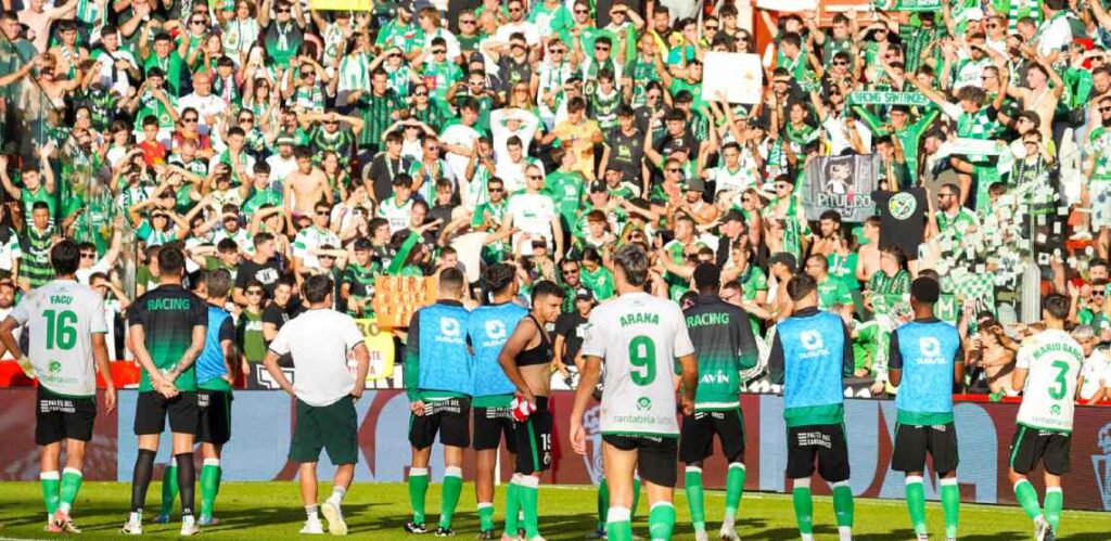 Derrota del Racing ante el Sporting