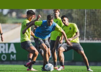 Entrenamiento del Racing