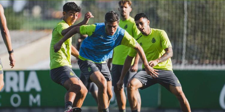 Entrenamiento del Racing