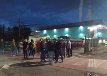 Trabajadores de Tycsa en huelga