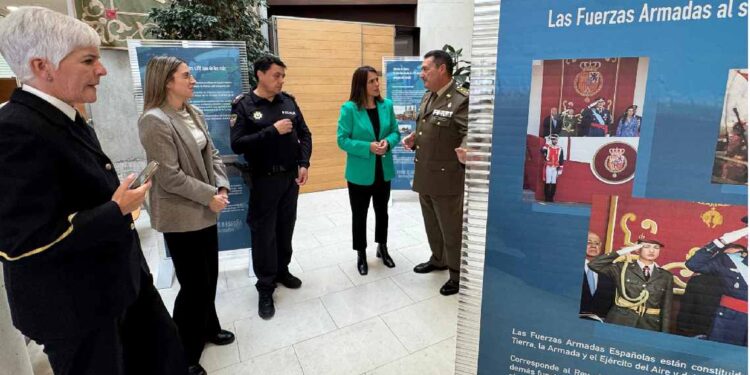 Exposición servir a España, de las fuerzas armadas