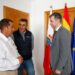 Luis Martínez Abad y el nuevo presidente del Automovilismo de Cantabria José Ramón Escalada