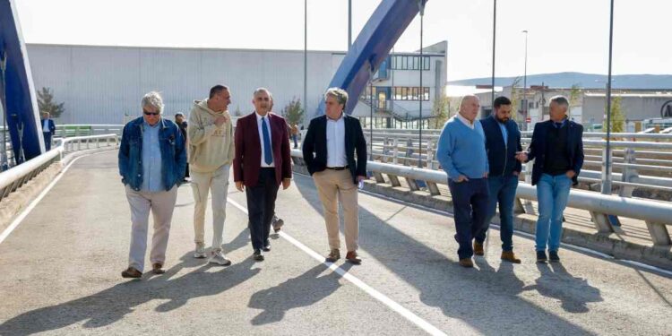 ampliación del Puente Nuevo sobre el río Híjar en Reinosa
