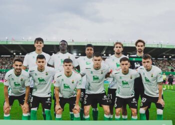 Once inicial del Racing ante del deportivo