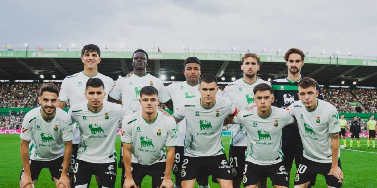 Once inicial del Racing ante del deportivo