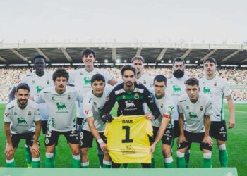 Once inicial del Racing contra el Málaga